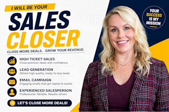 high ticket b2b sales closer sales development representative sales closer