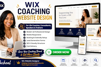 design a coaching website for a life coach, consultant, speaker, or trainer
