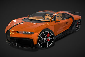 create realistic 3d car models and vehicle assets