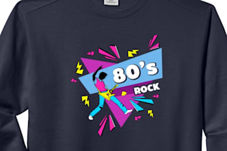 do cartoon logo illustration for cover, tshirt, merchandise