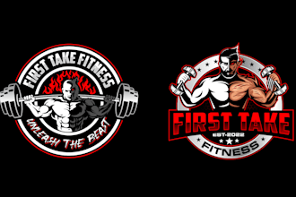 design modern delightful fitness logo with satisfaction guarantee