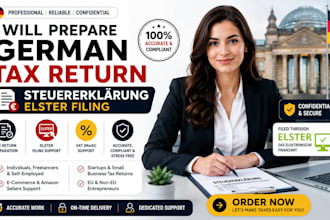 prepare german tax return steuererklarung and elster filing
