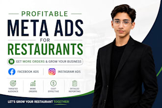 run meta ads for restaurants to get more orders