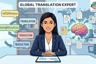 translate japanese , english and provide proofread