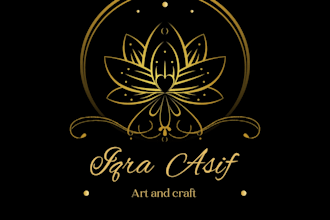 create unique lettering,wordmard and typography logo design