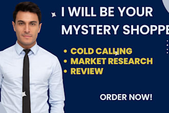 be your professional mystery shopper