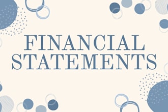 prepare your financial statement as a CPA