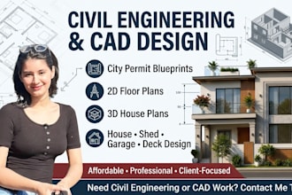 do city permit blueprints, 2d 3d floor plans, house, shed, garage