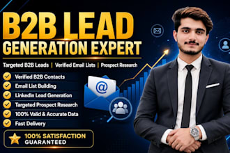 do b2b lead generation and email list building expert