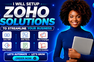 setup zoho CRM zoho books zoho campaign zoho creator zoho form zoho inventory