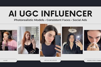 ai virtual influencer and ugc for your brand