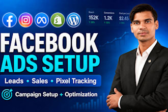 setup and manage facebook ads for leads and sales