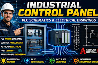 design industrial control panels, plc schematics and electrical drawings