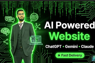 build a modern ai powered website for your business