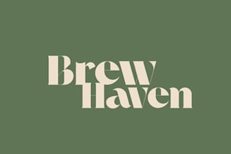 create professional branding for cafes and coffee shops