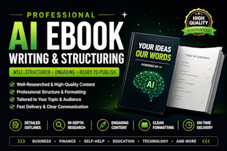 create a professional ebook with ai