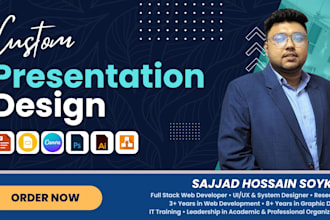 create professional powerpoint presentations pitch decks and training slides