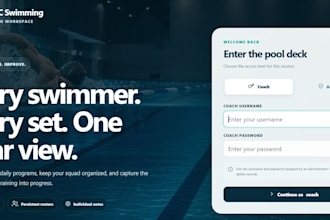 build a responsive business website with API integration