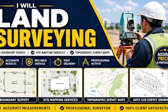 land surveying boundary survey site mapping services topographic survey maps