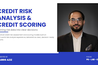 perform credit risk analysis and build credit scoring models