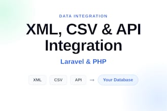 integrate XML, CSV API and supplier feeds for travel and booking sites
