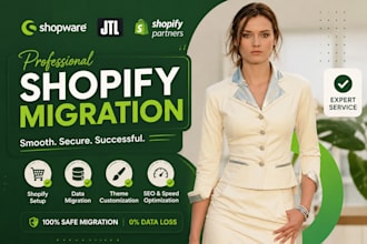 redesign customize your jtl shop shopware store website with SEO optimization
