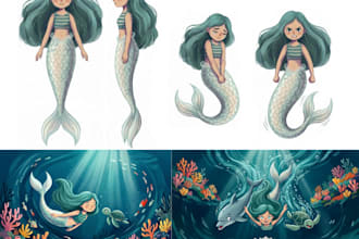 illustrate and format your KDP ready children book with ai