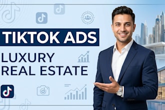 run tiktok ads for luxury real estate lead generation