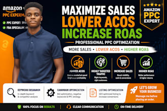optimize amazon PPC campaigns to lower acos and increase roas