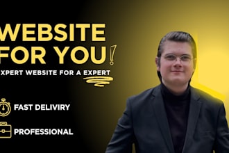 create a website for a profissional business