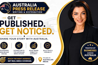 write and distribute australia press release to top australian media outlets