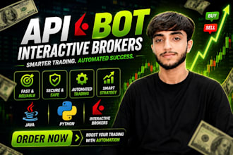 build python trading bot for interactive brokers API