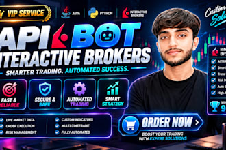 build python trading bot for interactive brokers API