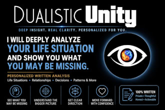 deeply analyze your life situation and show you what you may be missing