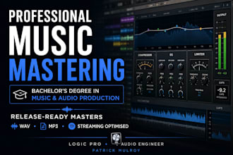 professionally master your song for spotify and streaming platforms