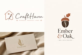 design minimalist app logo design with app icon