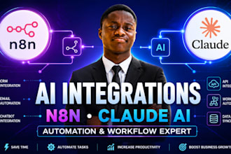 build custom n8n workflow, n8n automation and ai workflows automation