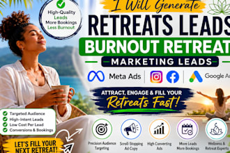 retreats leads burnout retreat marketing leads burnout recovery retreat meta ads