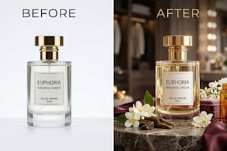create realistic ai product images and premium product ads