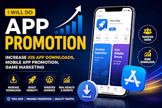 do app promotion increase ios app downloads, mobile app promotion game marketing