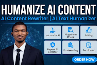 humanize ai content rewrite ai text essay blog article to human plagiarism check