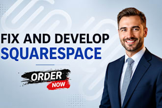fix squarespace, build squarespace seo squarespace, develop squarespace