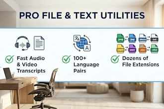 provide audio and video transcription using whisper