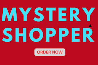 work as a mystery shopper