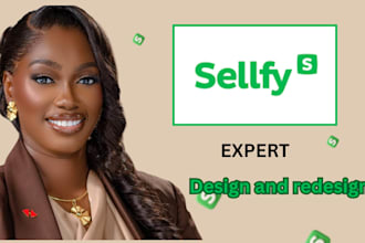 design sellfy website design and redesign
