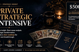 provide a private strategic tarot intensive for major life decisions