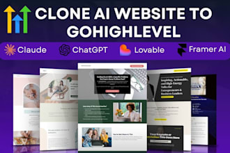 clone and migrate ai website, funnel, or landing page to gohighlevel