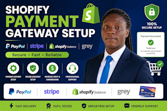 setup shopify payment gateway, shopify balance, grey, paypal, stripe