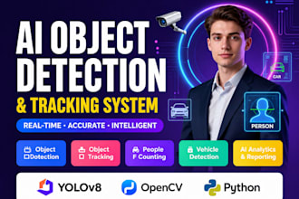 create ai object detection and tracking system using yolo and computer vision