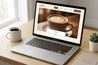 design a logo, menu, and business card